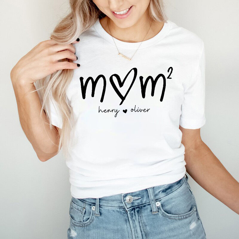 Personalisiertes Sweatshirt Benutzerdefinierte Mama mit Anzahl der Kinder und Namen Design Kreatives Muttertagsgeschenk