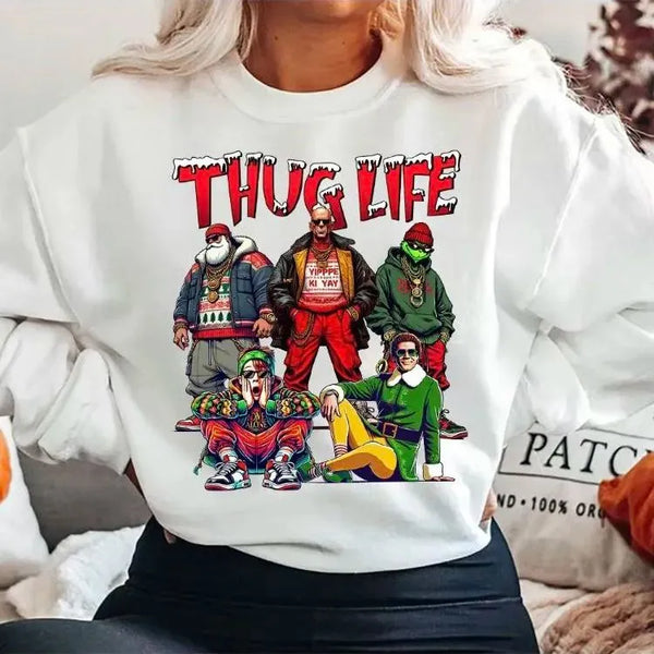 Christmas Movie Character Sweatshirt