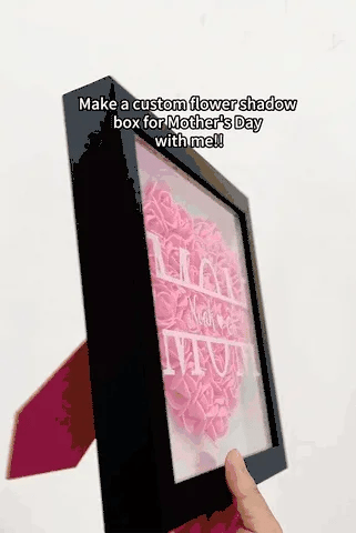 Mamas herzförmiger Blumenkasten