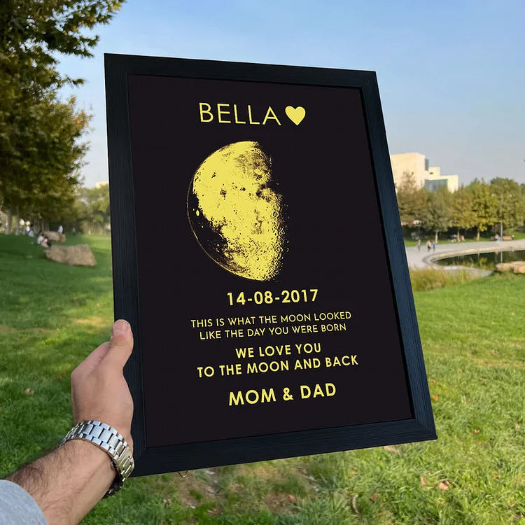 PHASE DE LUNE RÉELLE - Pour le cadeau de la fête des mères