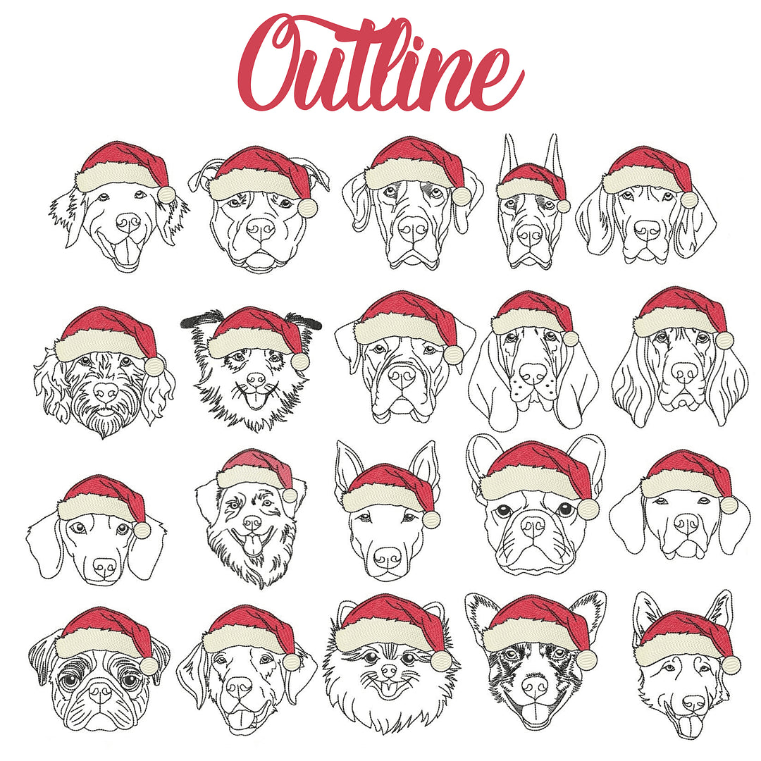 Felpa personalizzata ricamata Natale per animali domestici