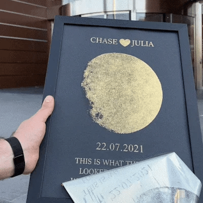 PHASE DE LUNE RÉELLE - Pour le cadeau de la fête des mères