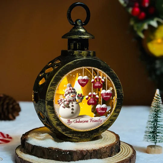 Sweet Heart - Lanterna di Natale Personalizzata su Misura