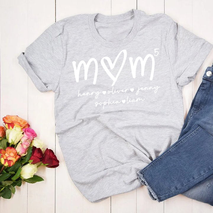 Mama bedeutet alles – Familien-Sweatshirt mit Design auf der Brust, Geschenk für Mama und Oma