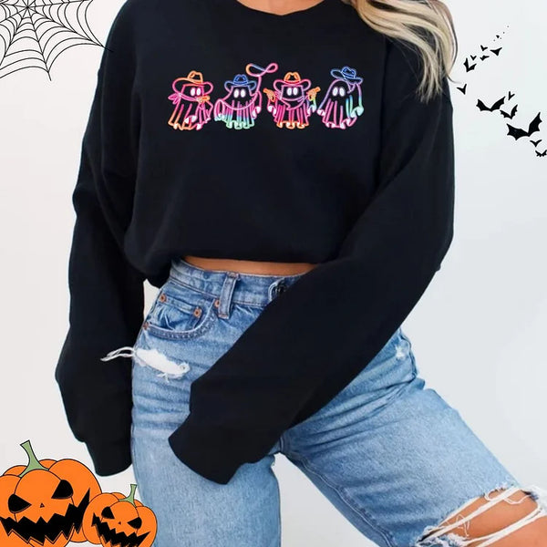 Halloween Neon Sweatshirt