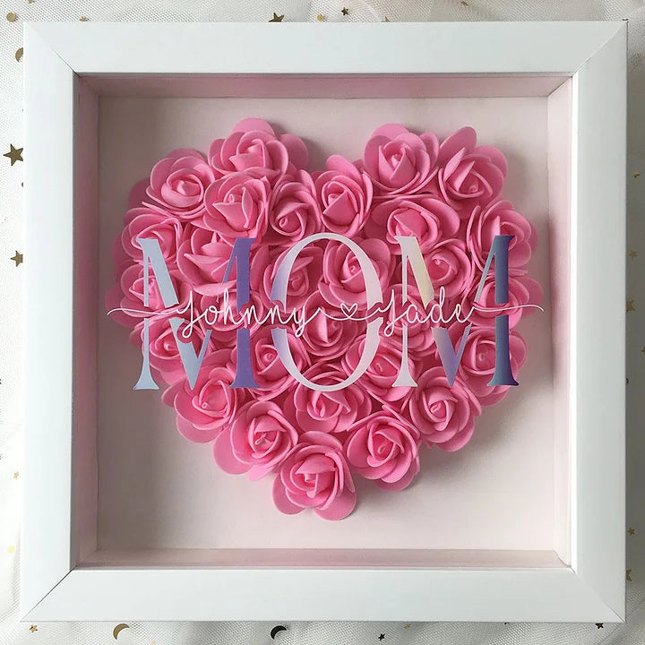 Customized Mother's Day Flower Box❤️- Love for Mommy - Mother's Day - Perfect Gift for Mom
