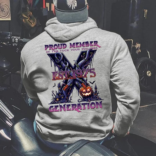 Halloween Generation X Custom EST Sweatshirt/Hoodie/T-shirt/Zipperhoodie