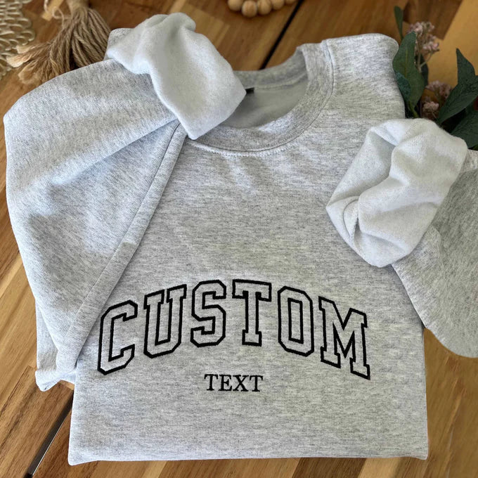 Sweat-shirt personnalisé avec texte brodé, cadeau personnalisé pour grand-mère, Grammy, Oma, Nana, Gigi, Mimi, cadeau pour maman pour Noël