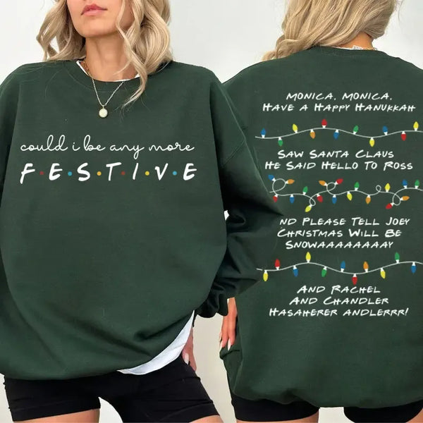 Classic Lines Christmas Sweatshirt