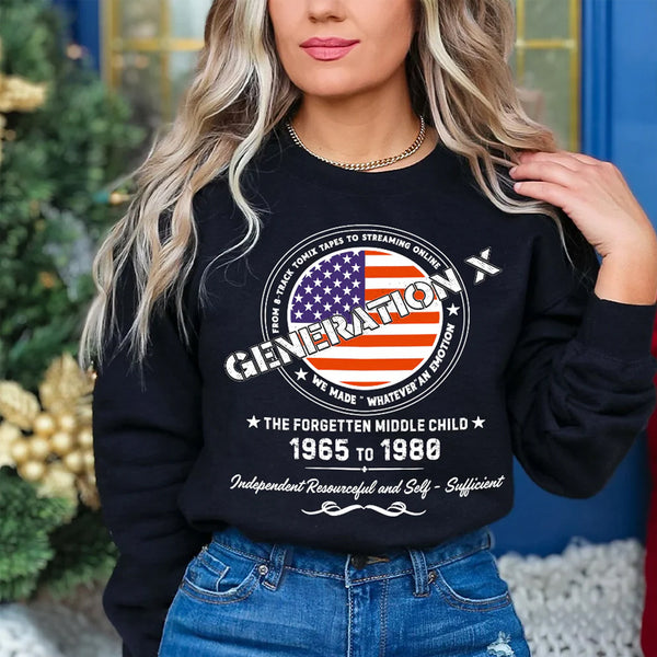 Personalized GEN X sweatshirt