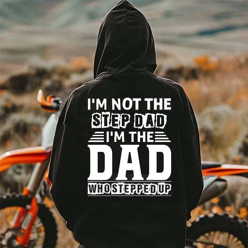 Ich bin nicht die Stiefmutter, ich bin die Mutter, die sich engagiert hat – Inspirierendes Mama-T-Shirt/Hoodie