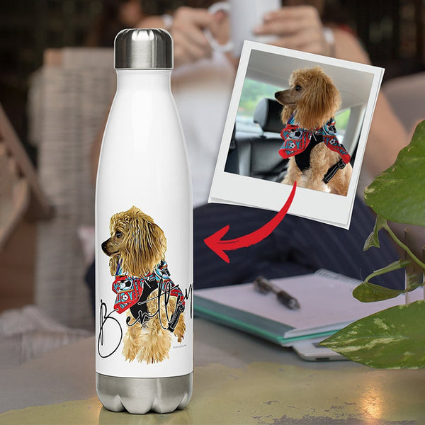 Custom Pet Portrait Wine Glass