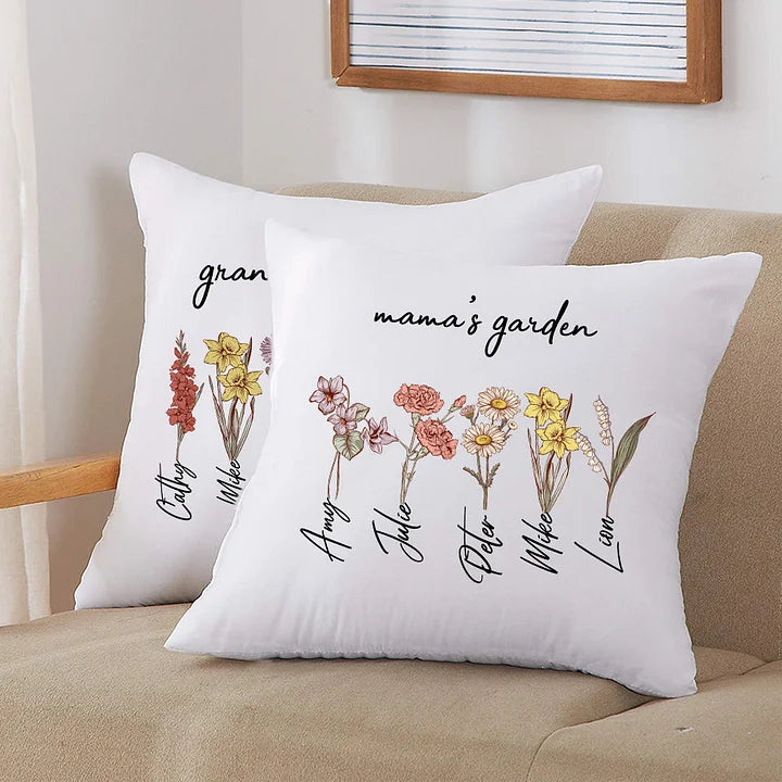 Mamas Garten ist ihr Kinder Kissen