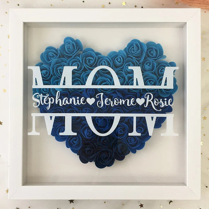 Customized Mother's Day Flower Box❤️- Love for Mommy - Mother's Day - Perfect Gift for Mom