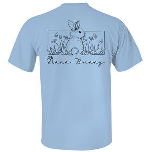 Sweat-shirt de Pâques personnalisé Grand-mère Lapin Floral, Sweat-shirt Fleurs de Printemps, Sweat-shirt de Pâques, Cadeaux pour la Fête des Mères, Joyeuse Journée de Pâques