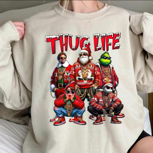 Christmas Movie Character Sweatshirt