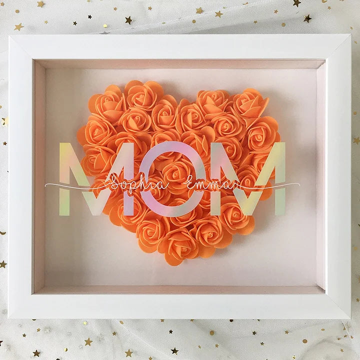 Customized Mother's Day Flower Box❤️- Love for Mommy - Mother's Day - Perfect Gift for Mom