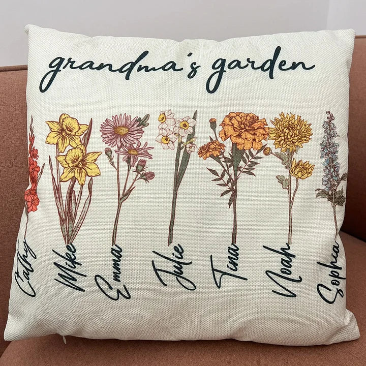Mamas Garten ist ihr Kinder Kissen