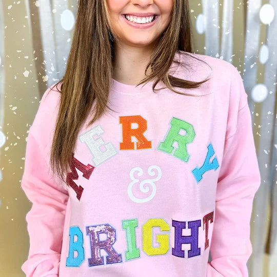 Merry and Bright Soft Sweatshirt – Holiday Style