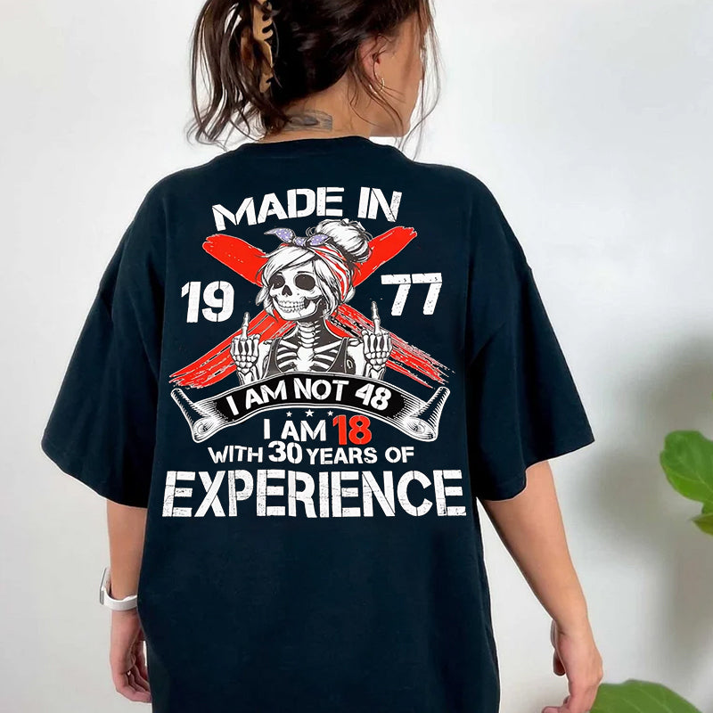 Maßanfertigung im Jahr 19XX T-Shirt Gen X Geburtsjahr Sweatshirt 