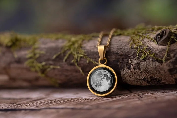 Personalisierte Sternenkarte &amp; Mond, Muttertagsgeschenk, Jubiläumskette