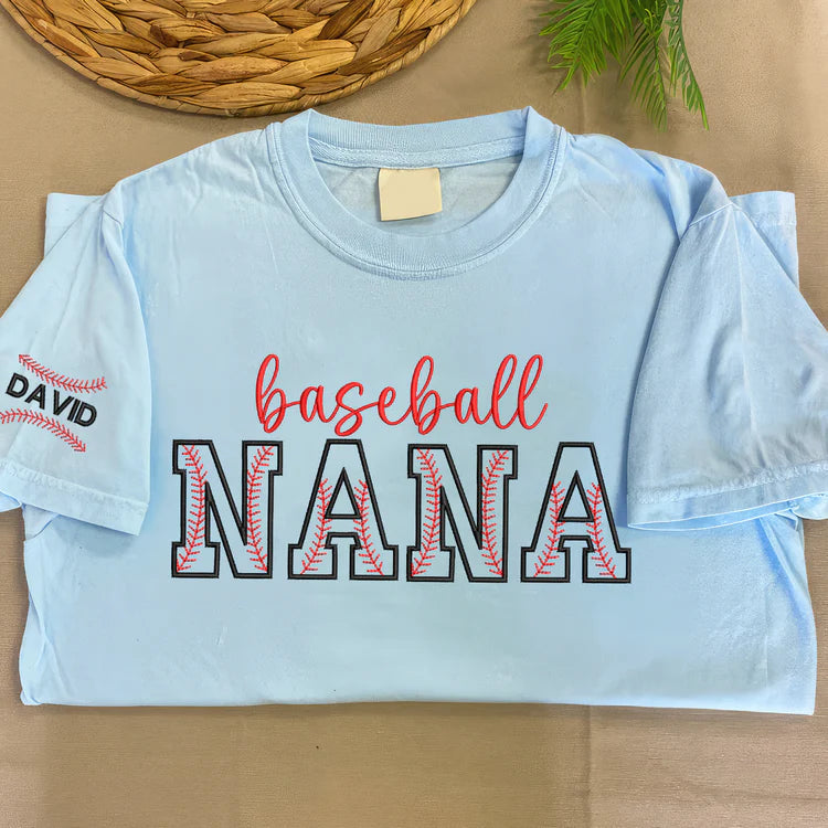 Benutzerdefinierte bestickte Nana Est Sweatshirt für Oma Muttertag