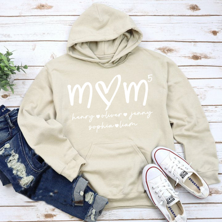 Mama bedeutet alles – Familien-Sweatshirt mit Design auf der Brust, Geschenk für Mama und Oma