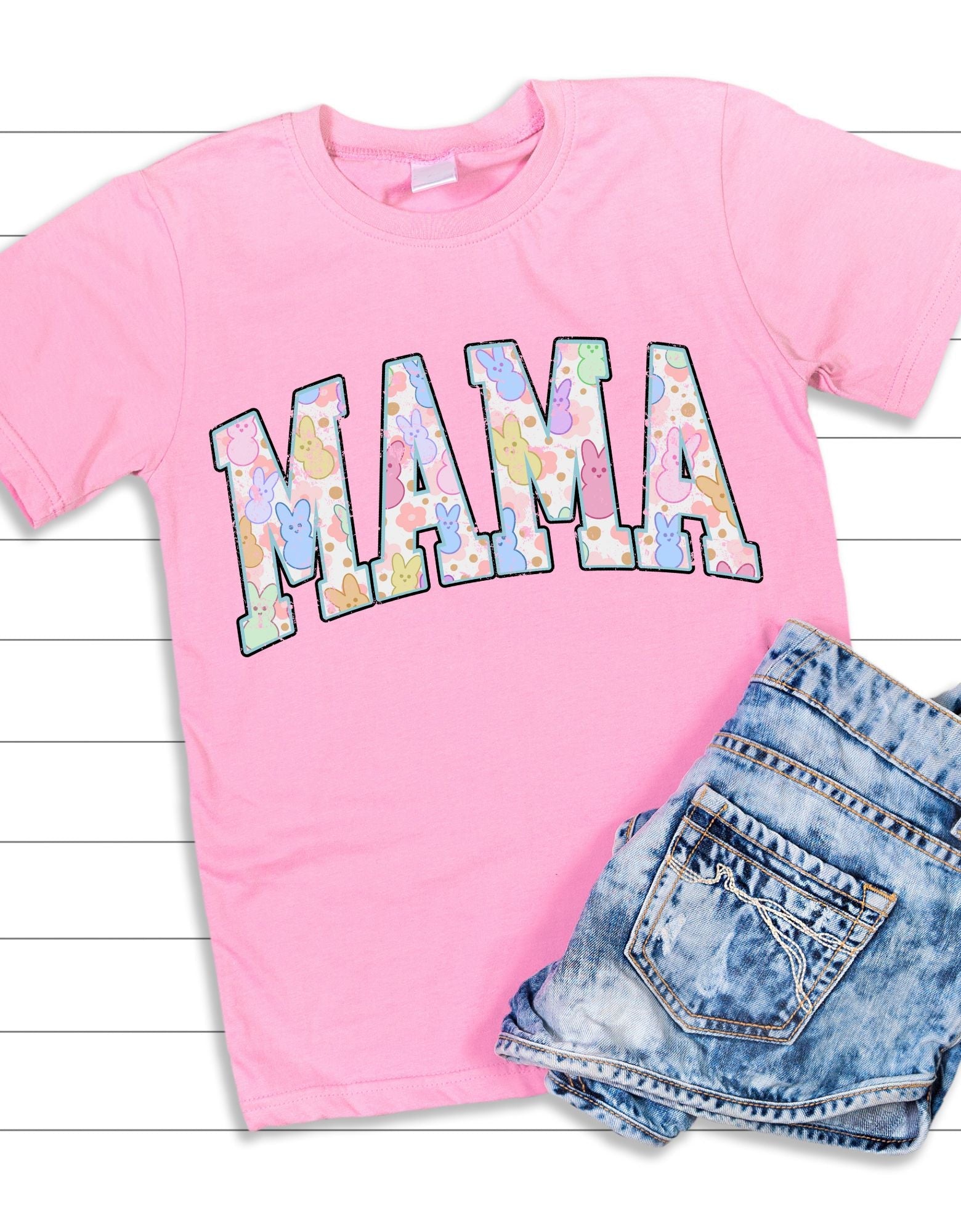 Camiseta/sudadera personalizada con letras de Easter Bunny