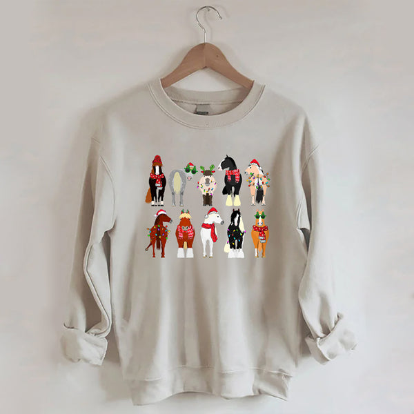 Horse Lover Christmas Sweatshirt