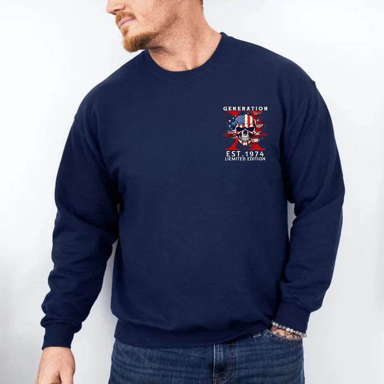 Gen X Totenkopf Custom EST Unisex Sweatshirt Hoodie T-shirt