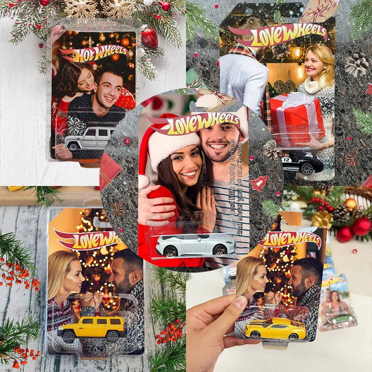Jouet personnalisé pour amoureux Voiture de rêve Jouet de papa Emballage Voiture de rêve Meilleur cadeau de Noël jamais