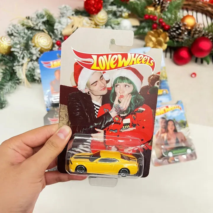 Jouet personnalisé pour amoureux Voiture de rêve Jouet de papa Emballage Voiture de rêve Meilleur cadeau de Noël jamais