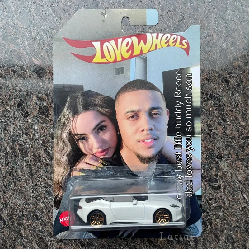 Jouet personnalisé pour amoureux Voiture de rêve Jouet de papa Emballage Voiture de rêve Meilleur cadeau de Noël jamais