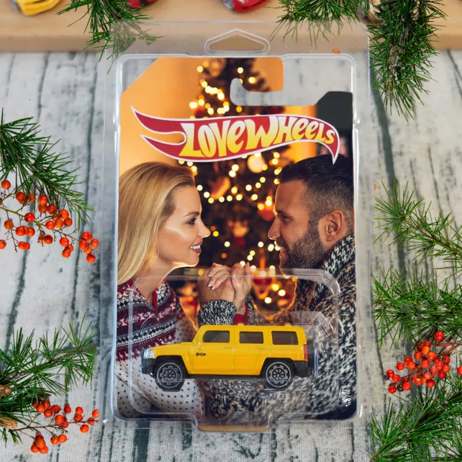 Jouet personnalisé pour amoureux Voiture de rêve Jouet de papa Emballage Voiture de rêve Meilleur cadeau de Noël jamais