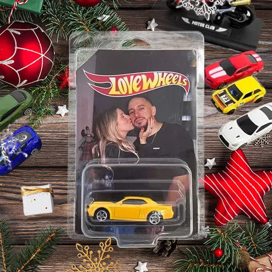 Jouet personnalisé pour amoureux Voiture de rêve Jouet de papa Emballage Voiture de rêve Meilleur cadeau de Noël jamais