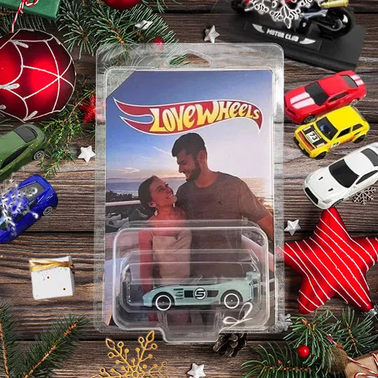 Jouet personnalisé pour amoureux Voiture de rêve Jouet de papa Emballage Voiture de rêve Meilleur cadeau de Noël jamais