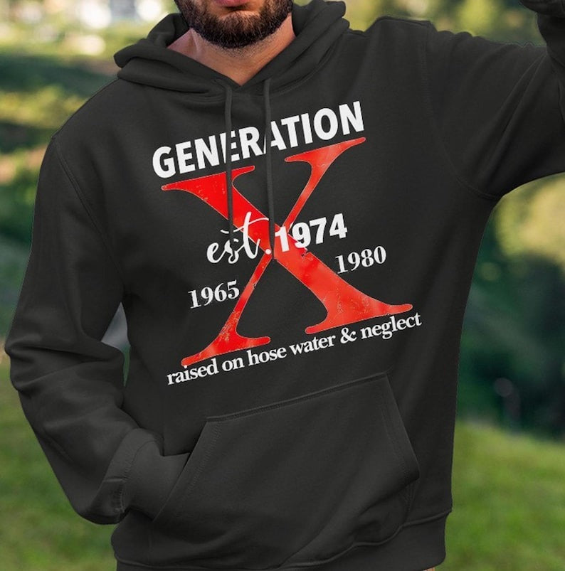 Generation X Anpassen Jahre Shirt